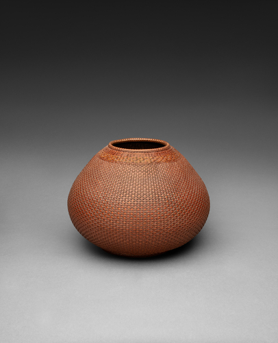Chidori-Plaited Flower Basket