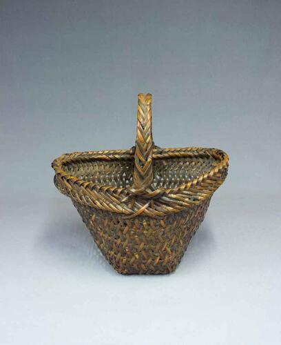 Hobi Bamboo Boat-shaped Flower Basket