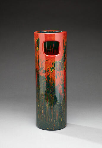 Lacquered Bamboo Cylinder (324)