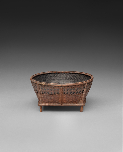Antique Karamono Charcoal Basket
