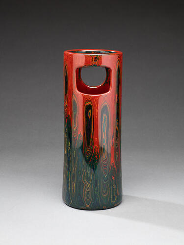 Lacquered Bamboo Cylinder (308)
