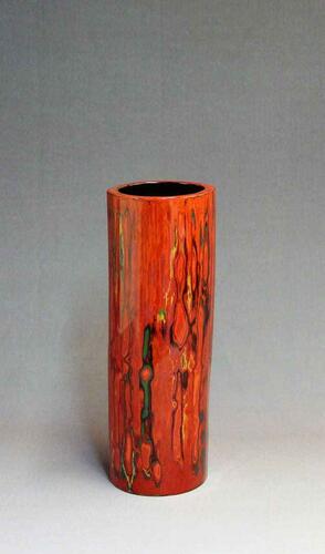 Lacquered Bamboo Cylinder-Dawn