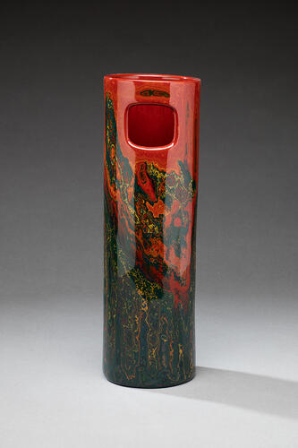 Lacquered Bamboo Cylinder (325)